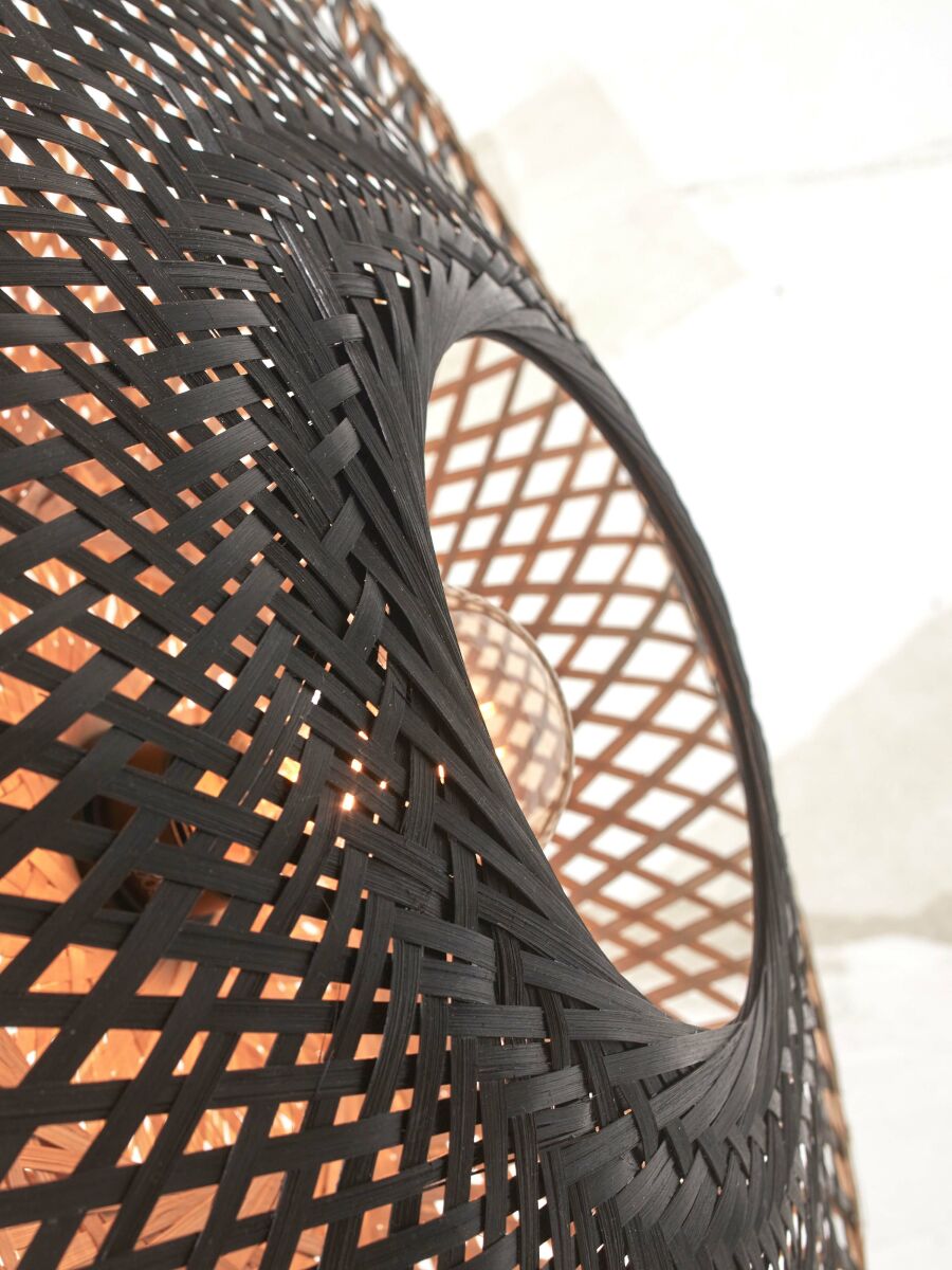 Wandleuchte Kalimantan naturzw 87 cm