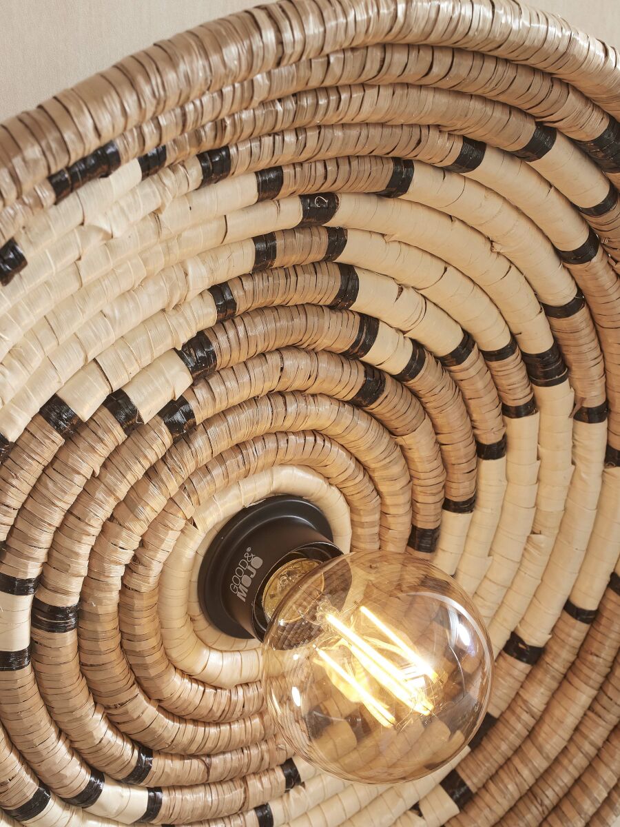 Deckenleuchte Andros Naturweiss 45 cm