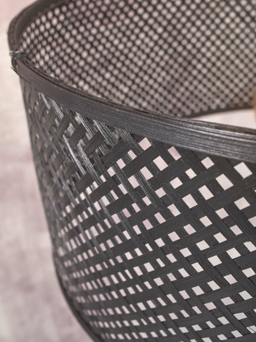 Stehleuchte Java XL schwarz 50 cm