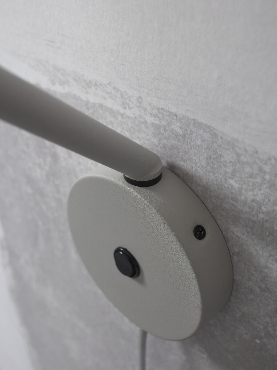 Bordeaux Wandleuchte GU10 Hellgrau