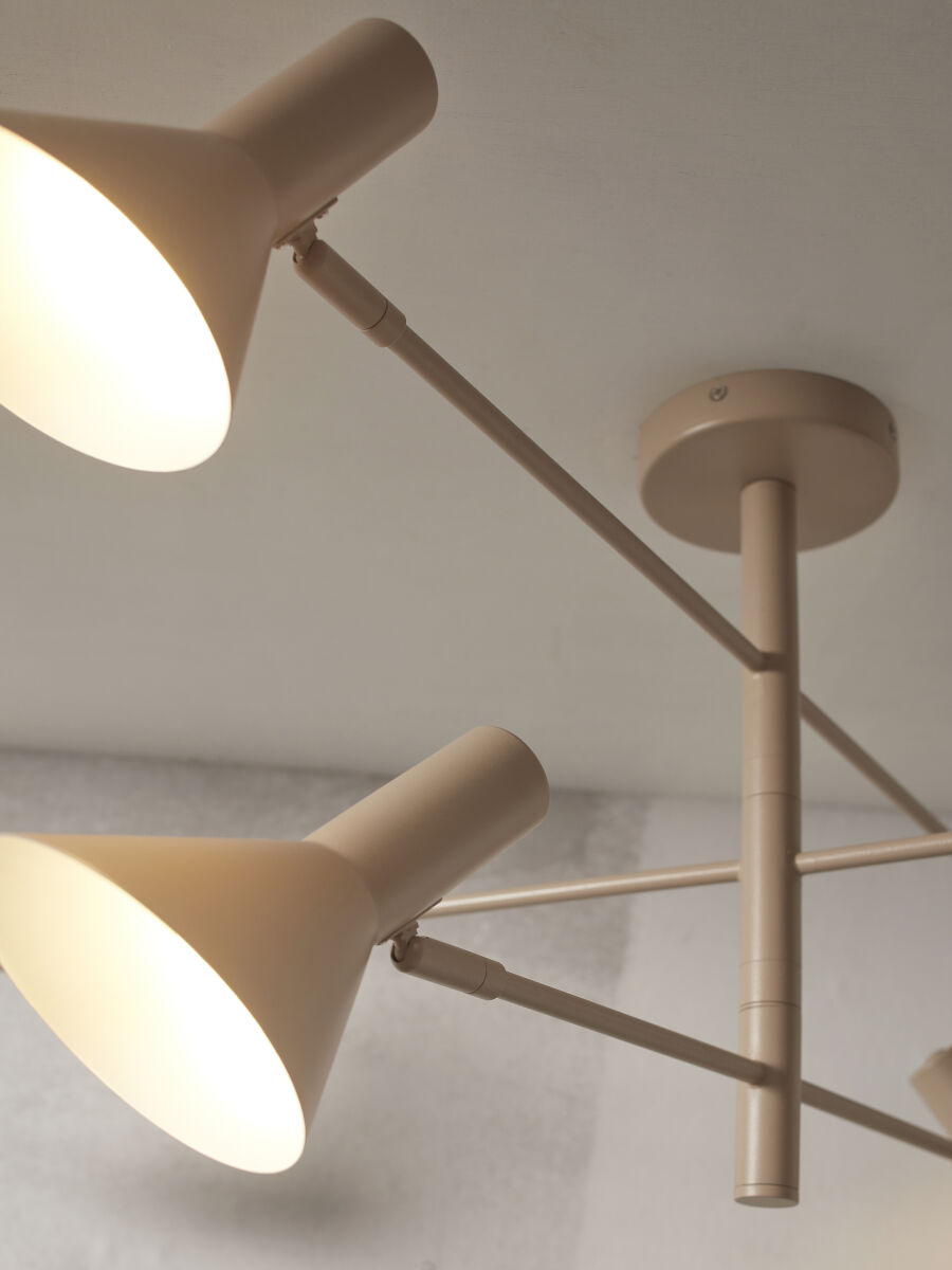 Deckenleuchte Izmir 3 armig sand