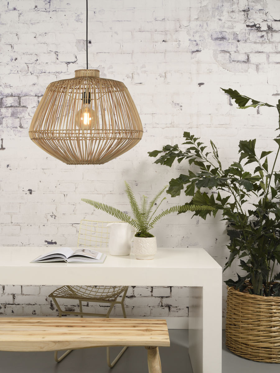 Hängeleuchte Madagascar Rattan natur