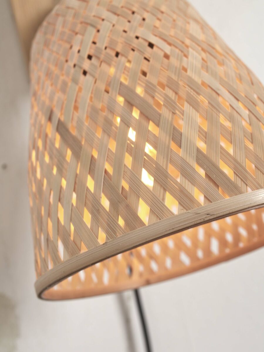 Wandleuchte Java natur 15 cm