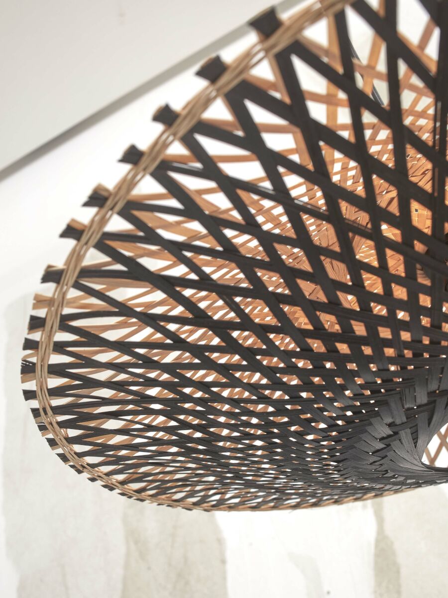 Deckenleuchte Kalimantan naturzw 60 cm