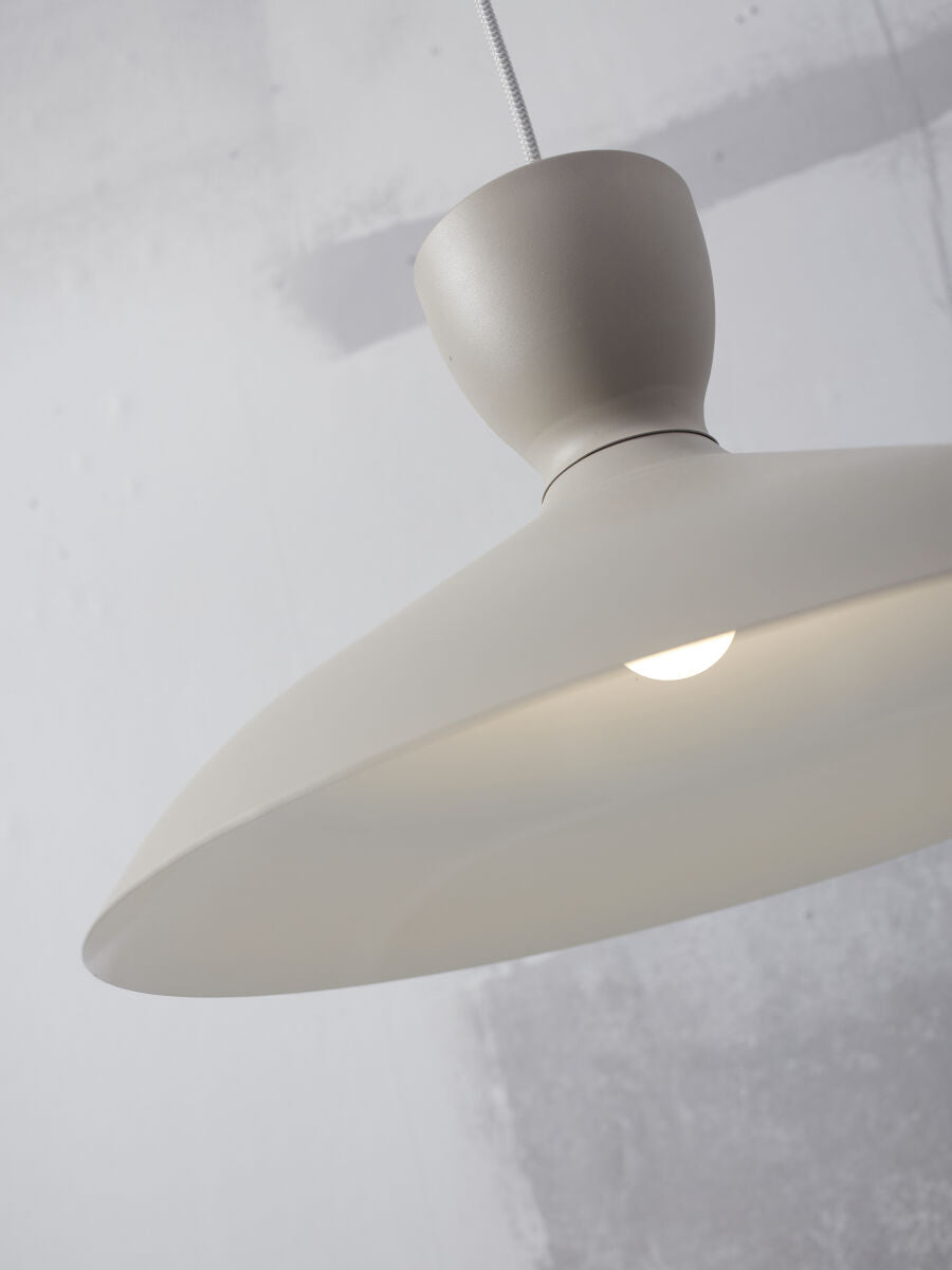 Hängeleuchte Hanover hellgrau