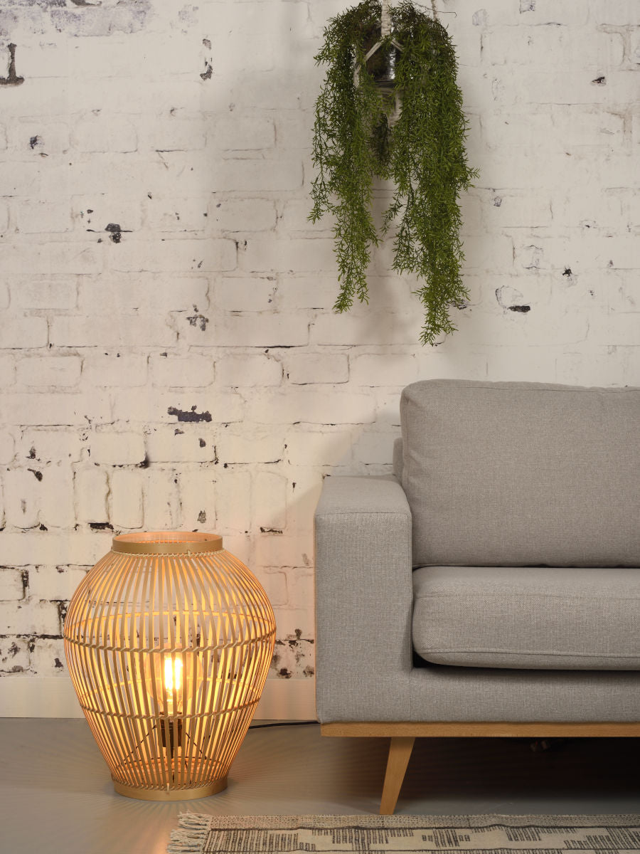 Stehleuchte Tuvalu Bambus natur S