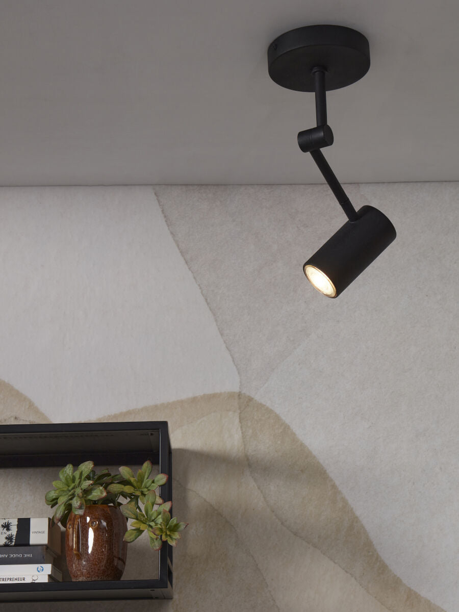 Deckenspot Eisen Montreux schwarz