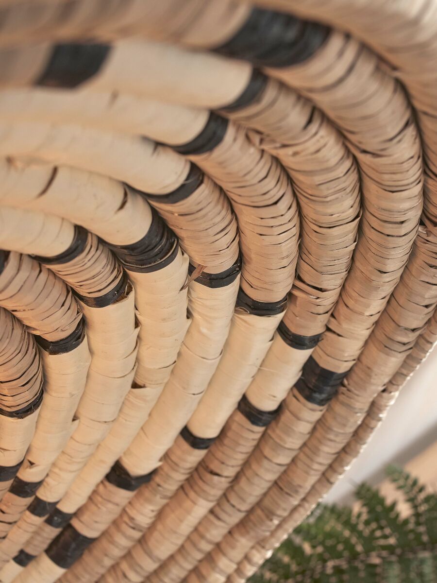 Deckenleuchte Andros Naturweiss 45 cm