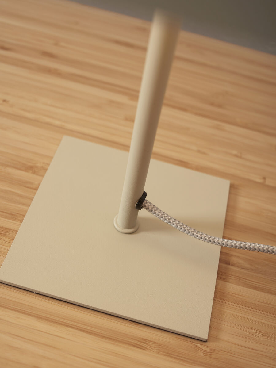 Tischleuchte Perth quadratisch sanft grün