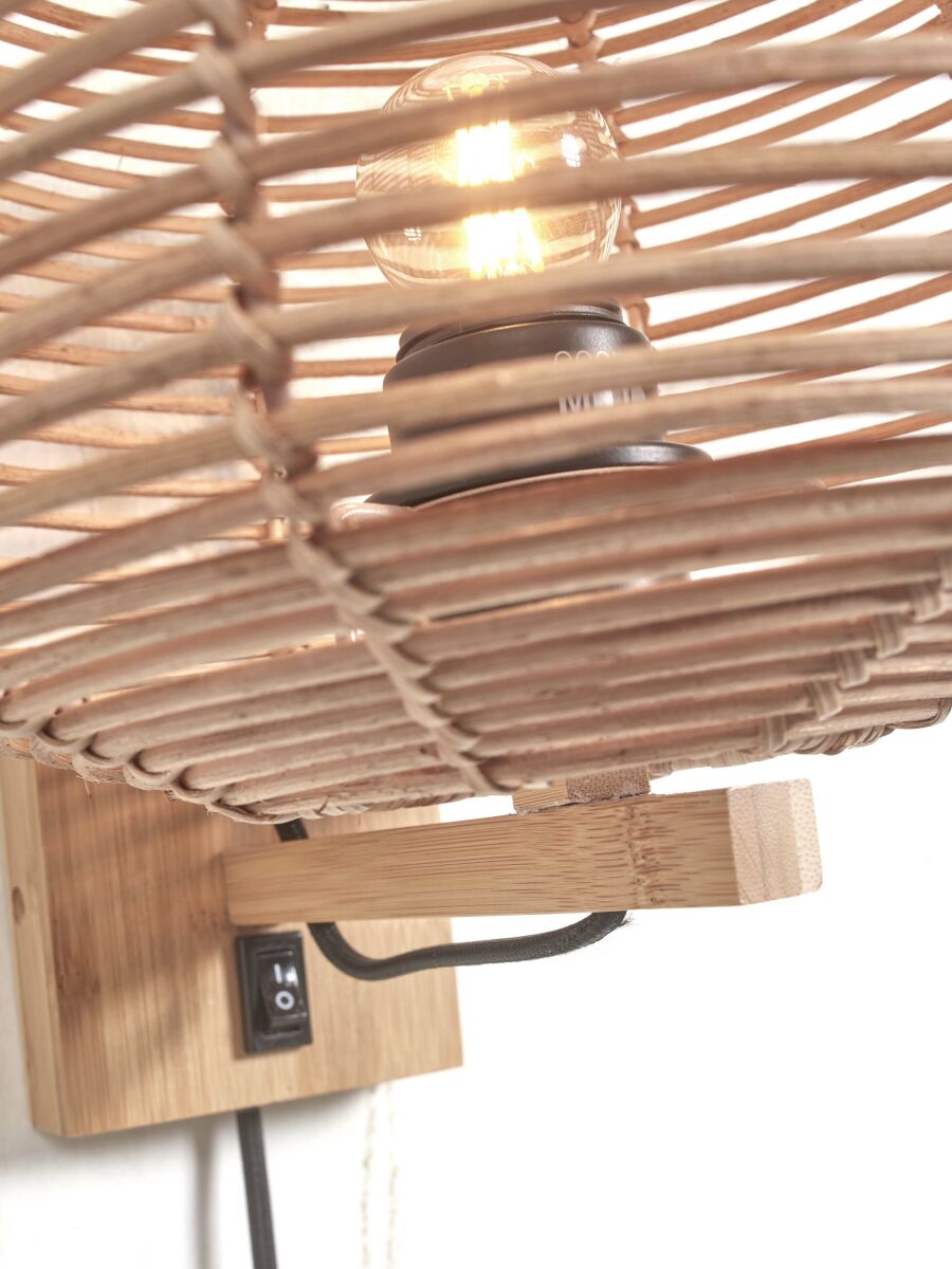 Wandleuchte Tanami natur 25 cm