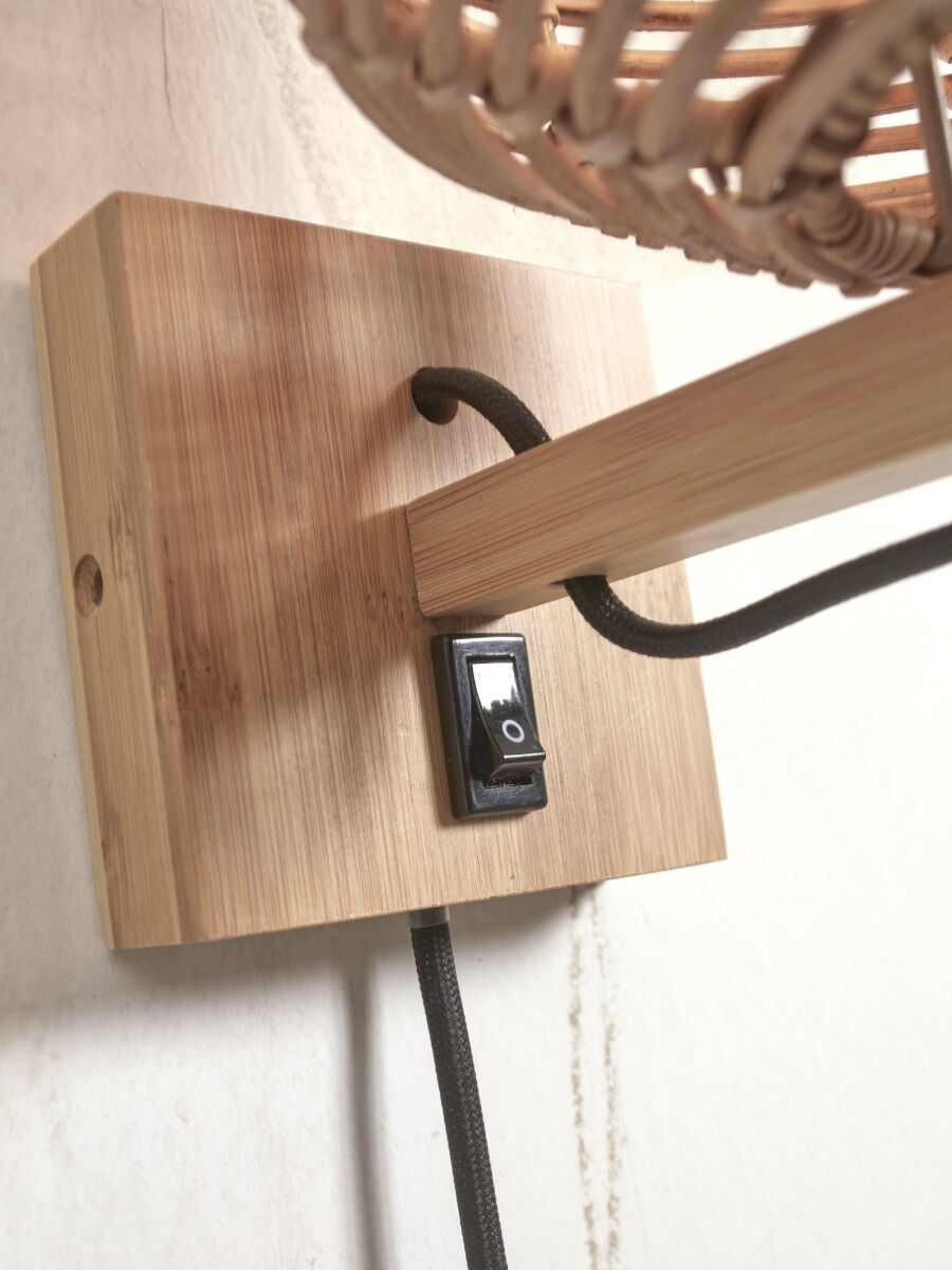 Wandleuchte Tanami Kocher S natur