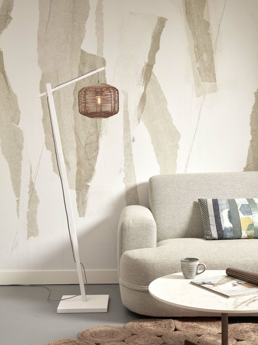 Stehleuchte Tanami S weiss natur 25 cm