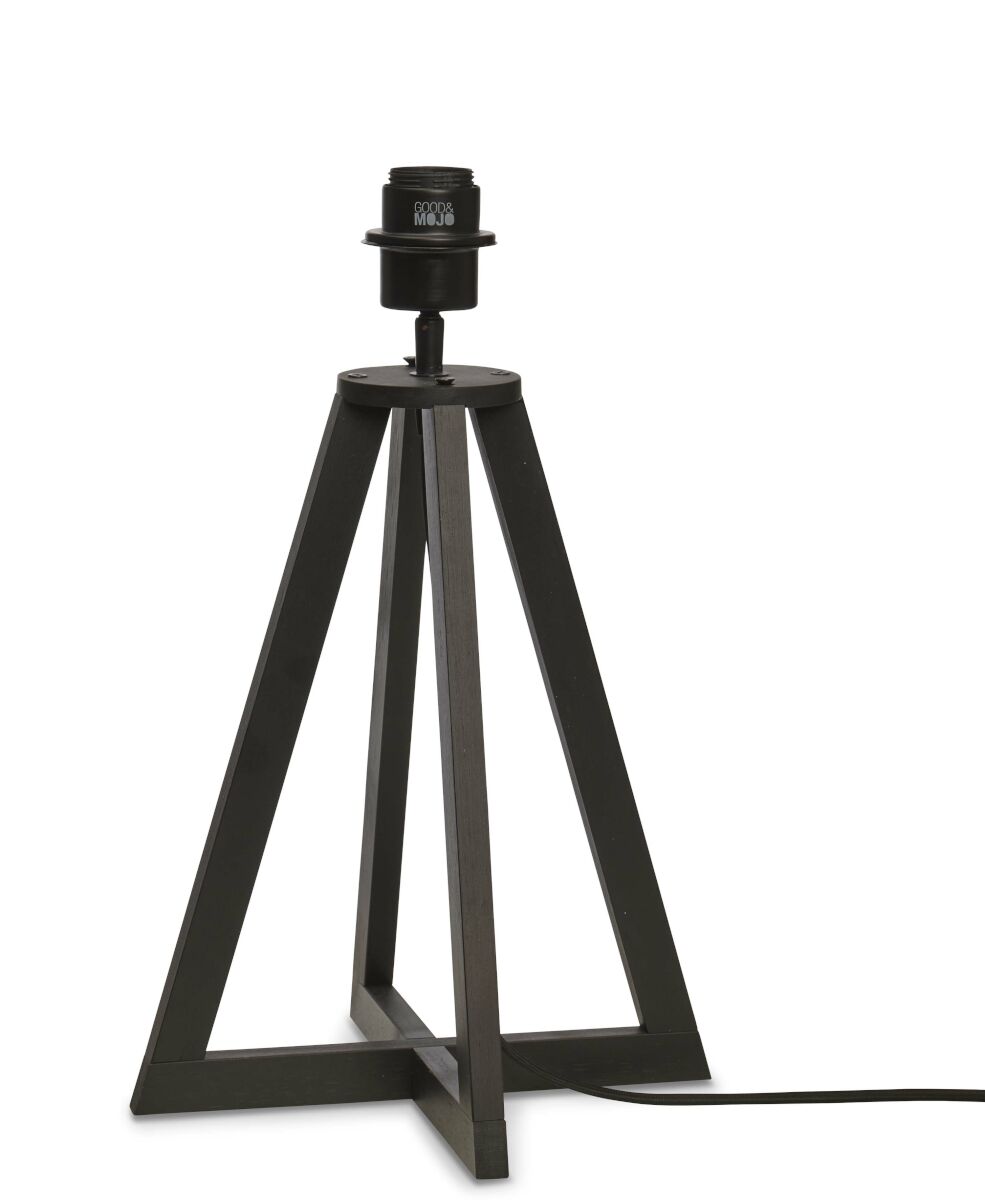 Tischleuchte Java 4 pt schwarz 32 cm