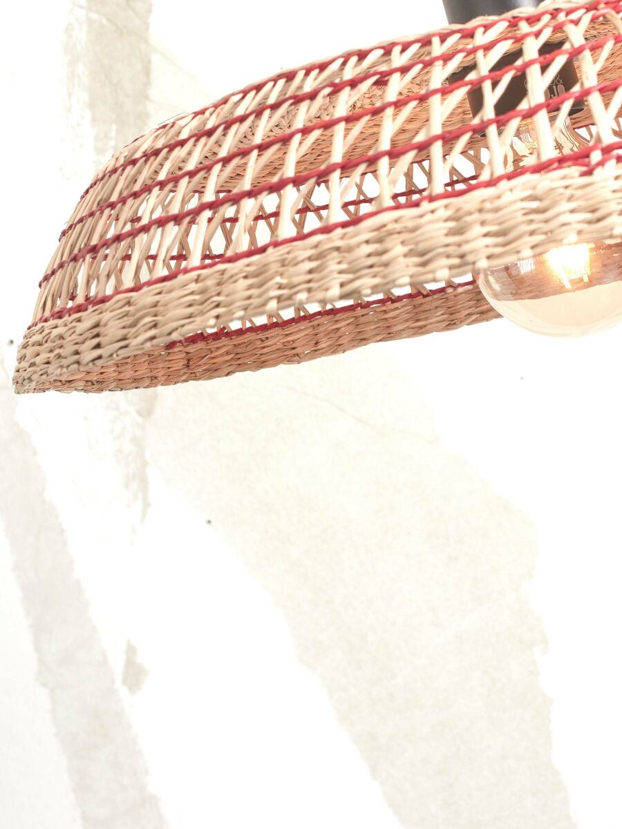 Deckenleuchte Pantanal naturrot