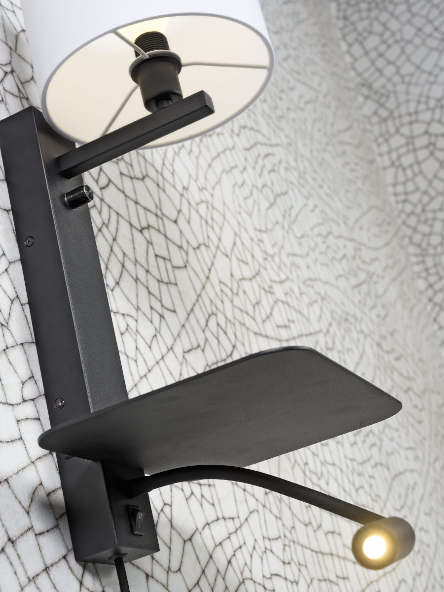 Wandleuchte Florence Brett USB Leseleuchte d leine 18 cm