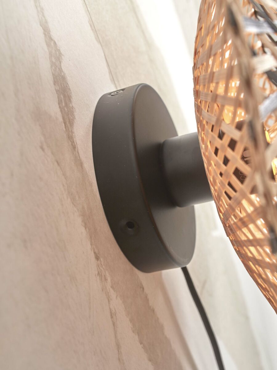 Wandleuchte Kalimantan naturzw 87 cm