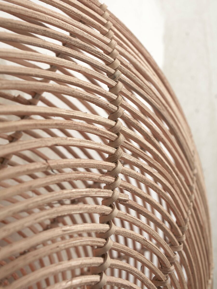 Wandleuchte Tanami Scheibe S natur