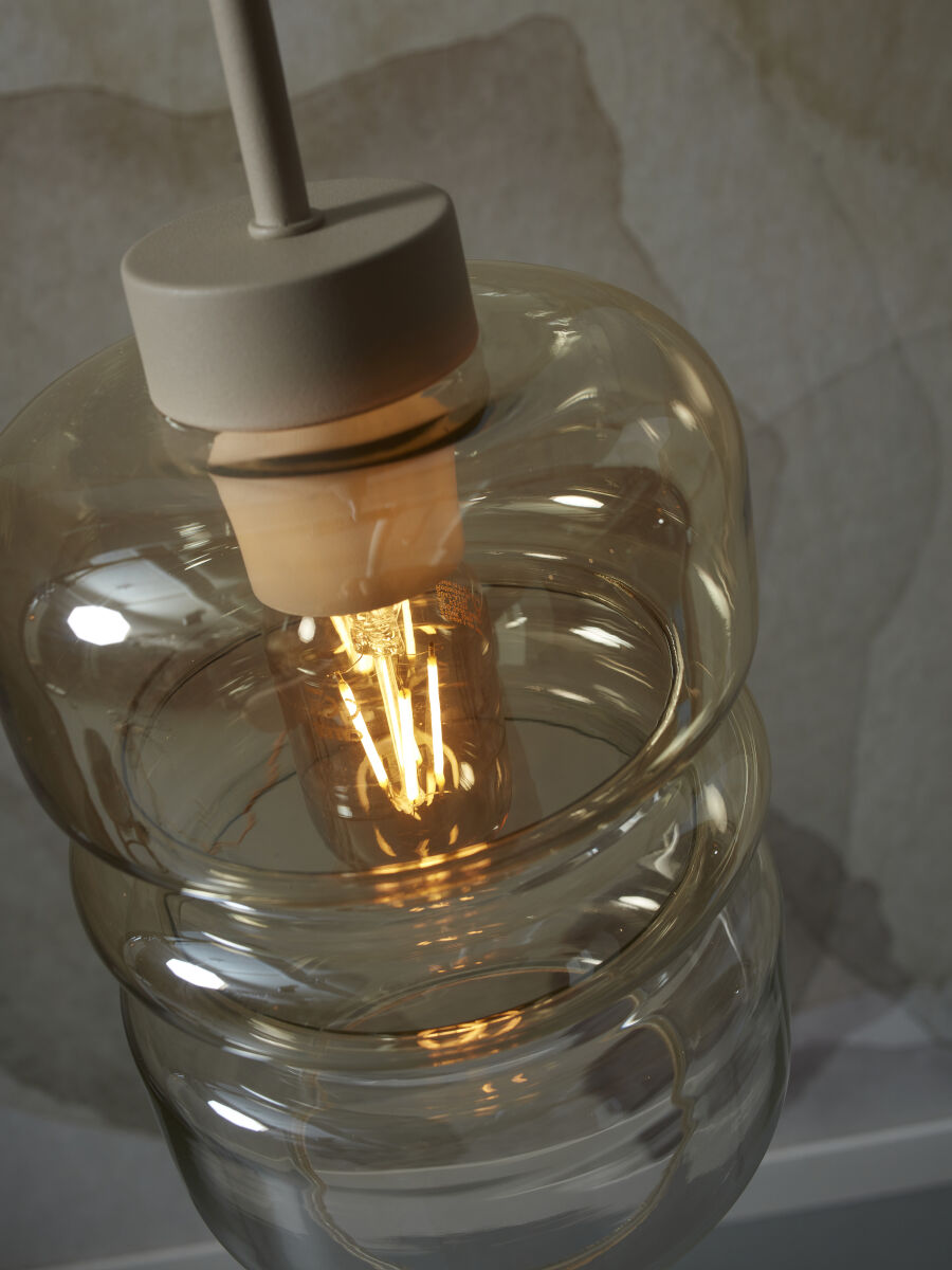 Hängeleuchte Verona farbverl bernstein