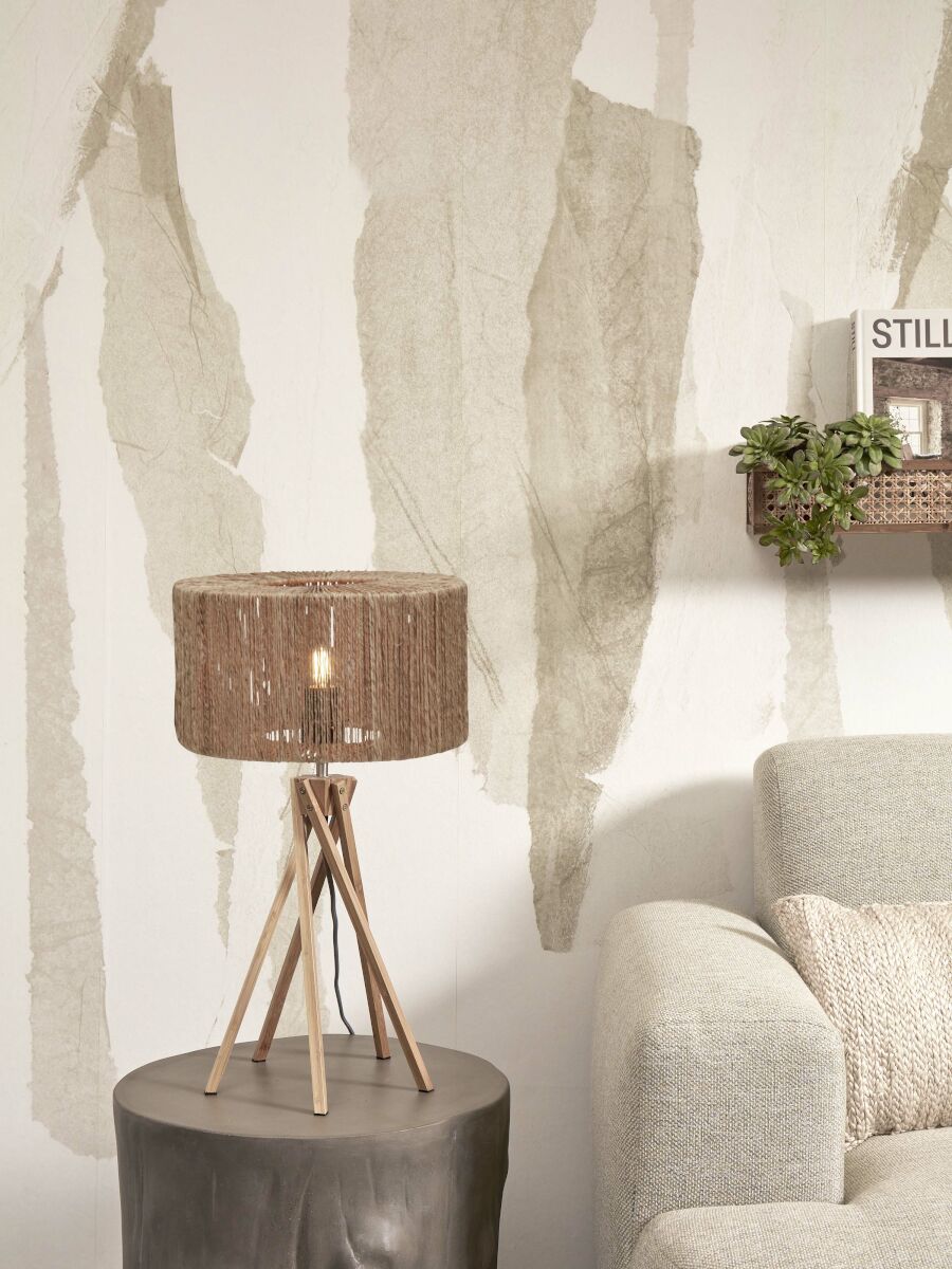 Tischleuchte Iguazu 5 Fuss natur30x16 natur