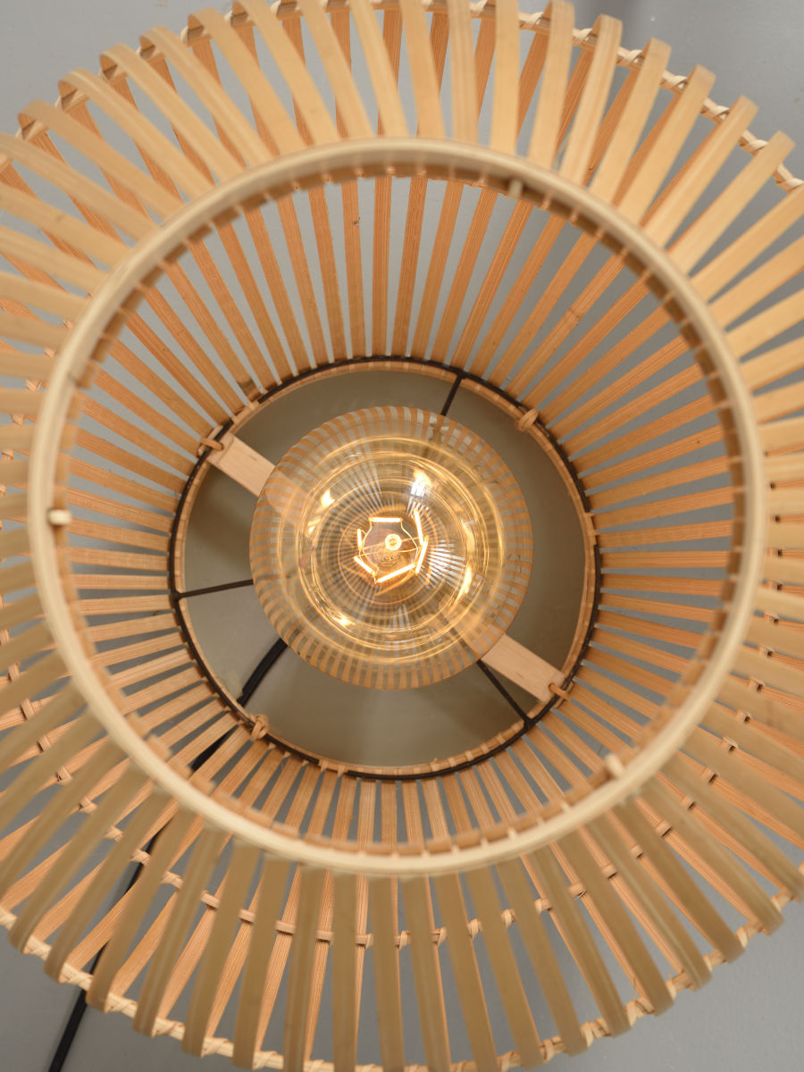 Stehleuchte Tuvalu Bambus natur S