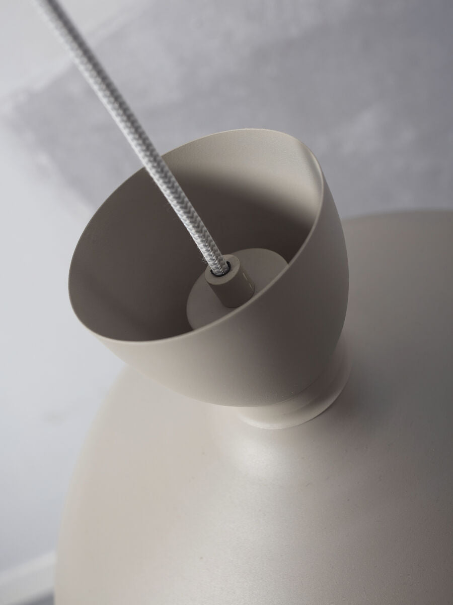 Hängeleuchte Hanover hellgrau