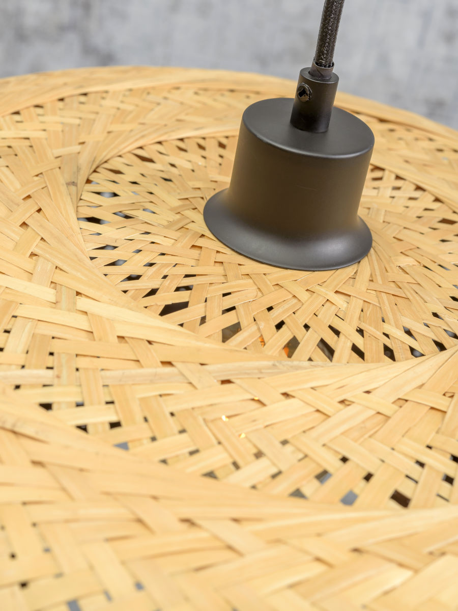 Wandleuchte Palawan natur Schirm 40x15cm natur S