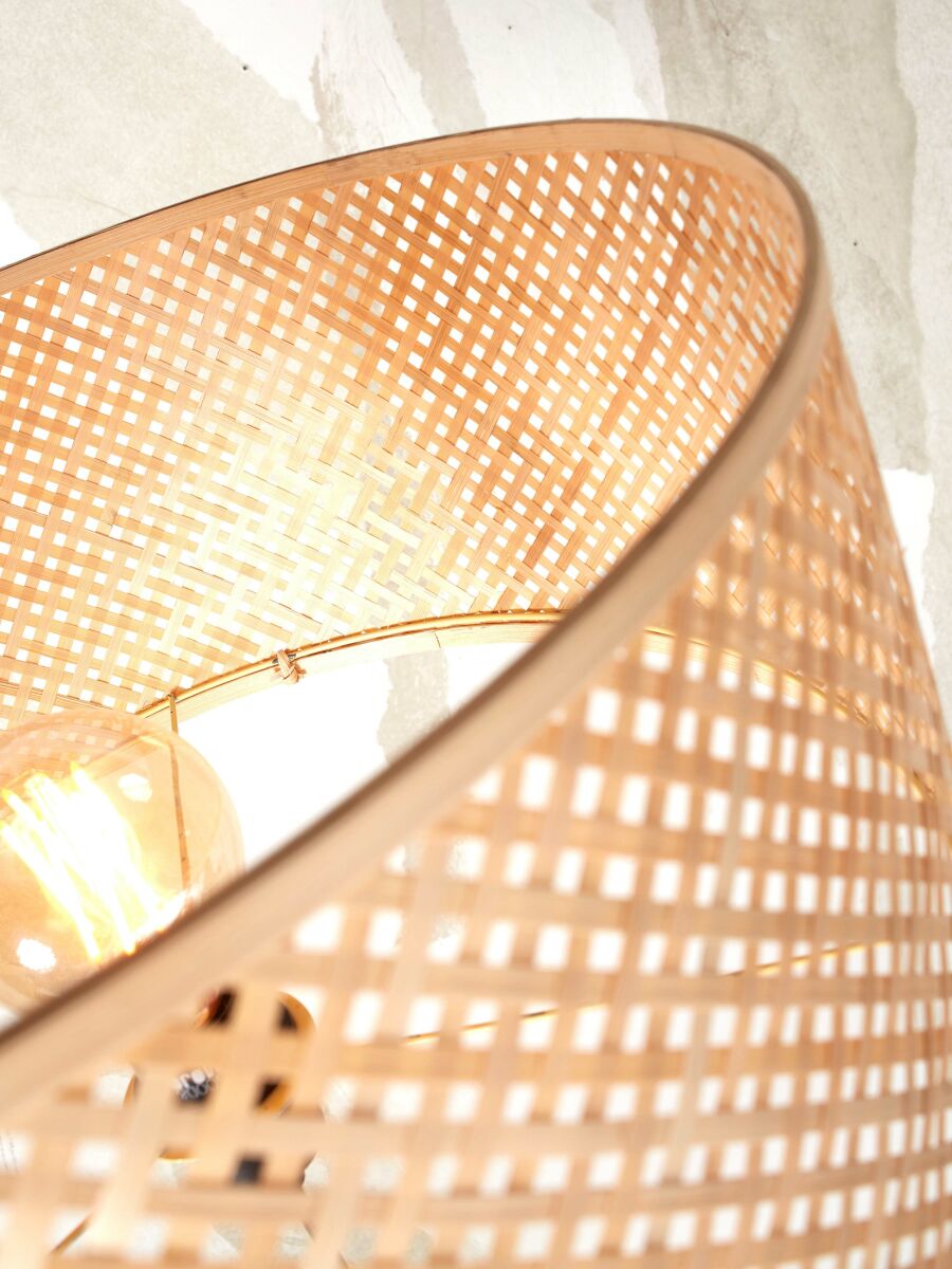 Stehleuchte Java rechteckig natur 32 cm