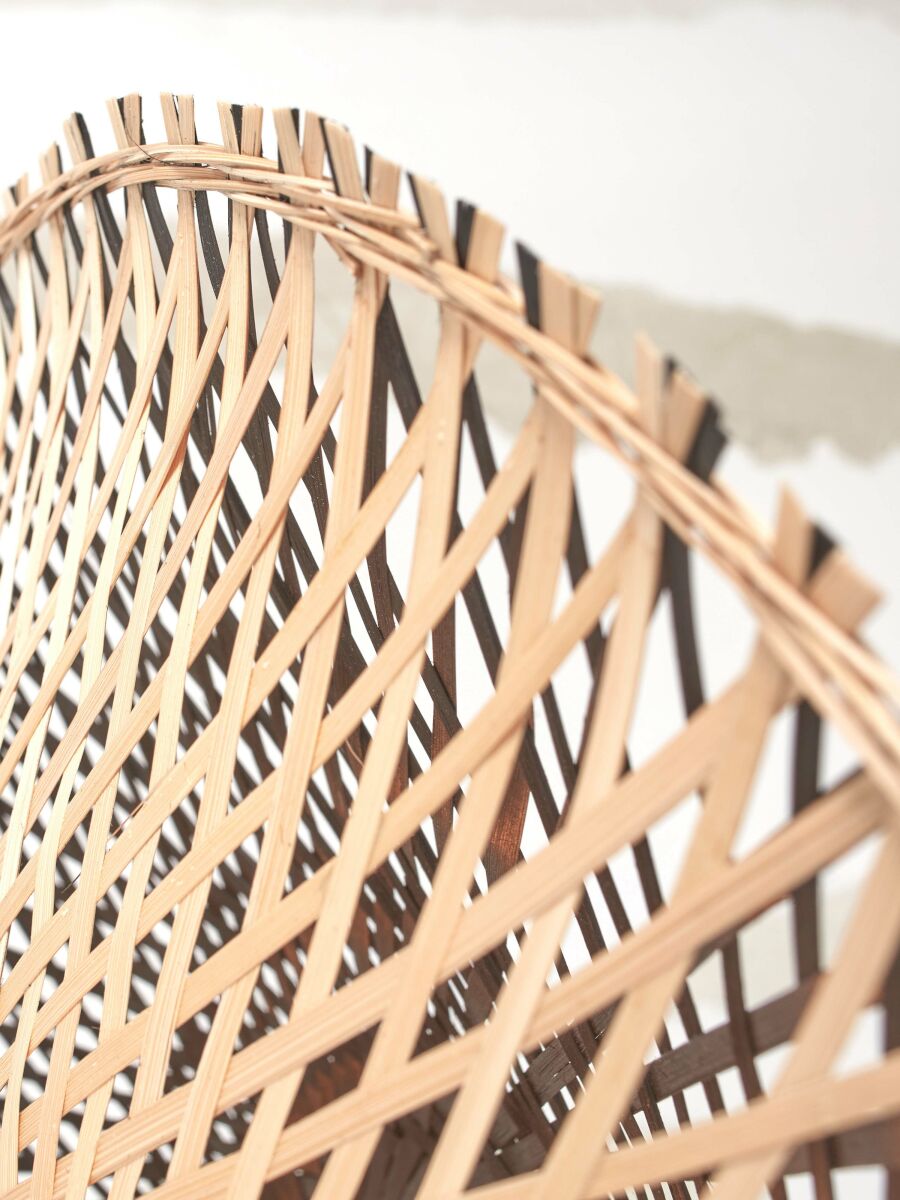 Wandleuchte Kalimantan naturzw 87 cm