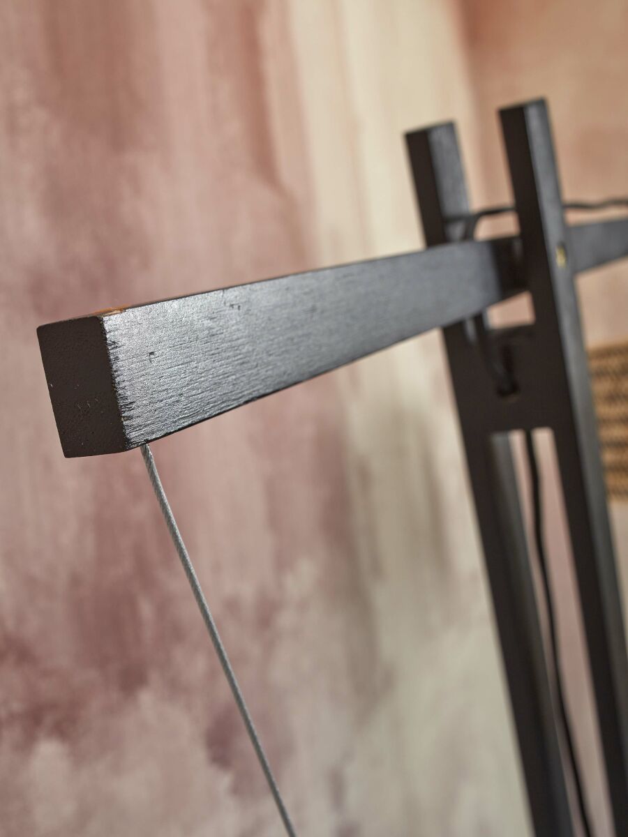 Stehleuchte Java XL schwarz 50 cm