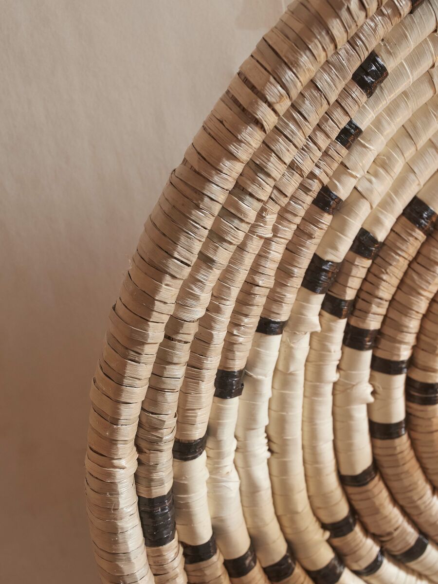 Deckenleuchte Andros Naturweiss 45 cm