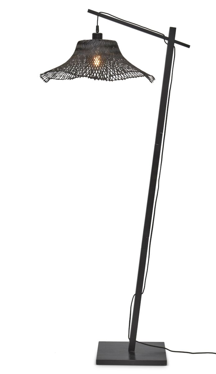 Stehleuchte Ibiza schwarz 50 cm