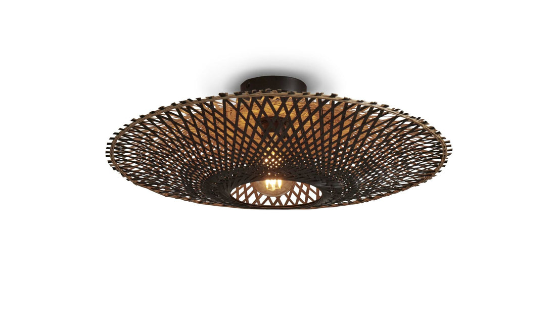 Deckenleuchte Kalimantan naturzw 60 cm