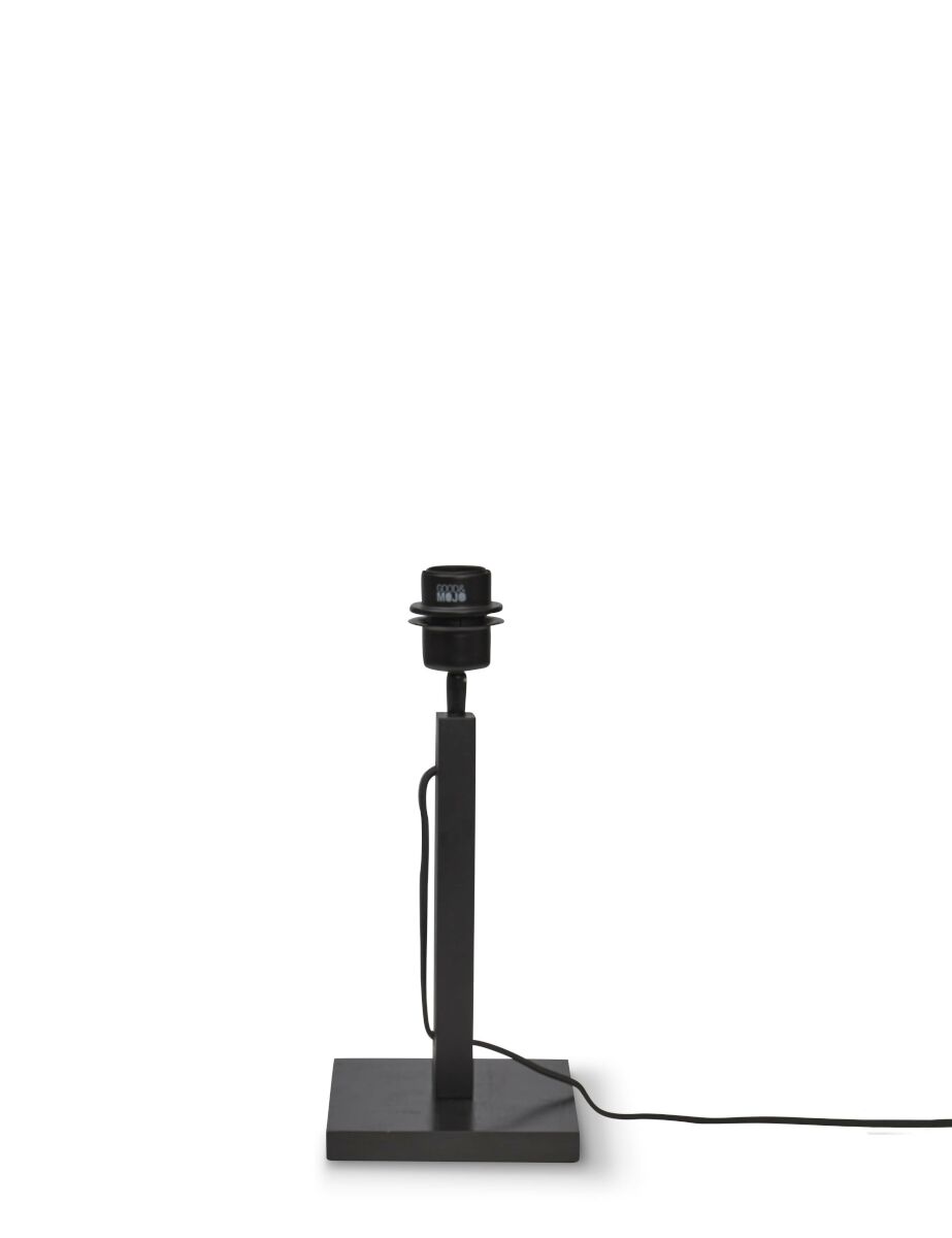 Tischleuchte Java rechteckig schwarz schwarz 32 cm