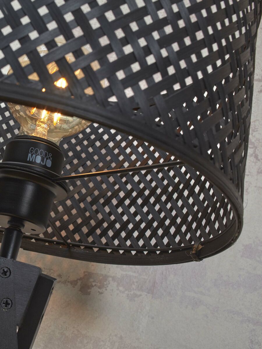 Tischleuchte Java 5 pt schwarz 32 cm