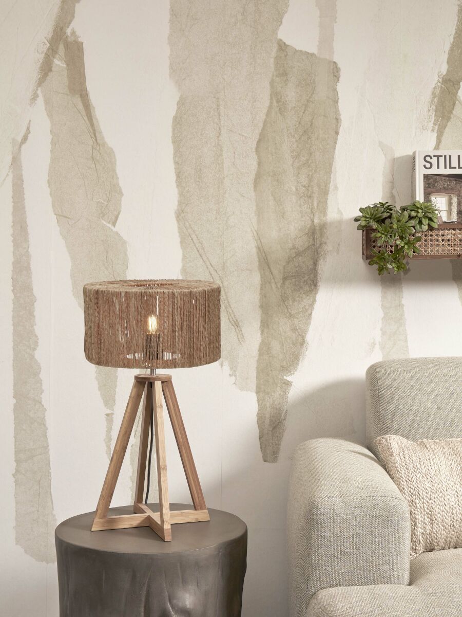 Tischleuchte Iguazu 4 Fuss natur30x16 natur