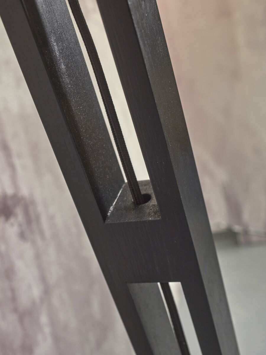 Stehleuchte Java XL schwarz 50 cm