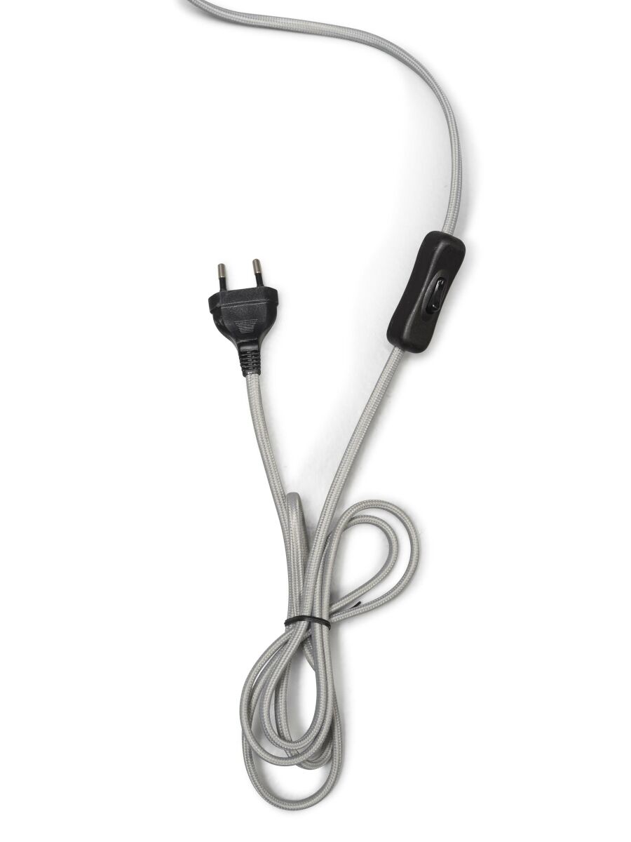 Tischleuchte Java schr g natur 18 cm