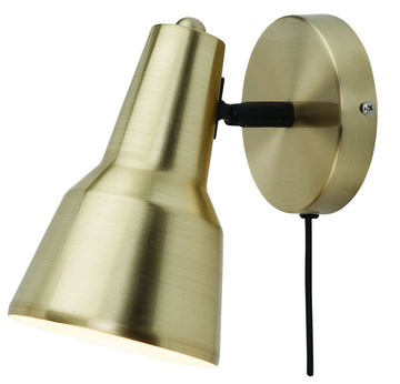 Wandleuchte Eisen Valencia Gold