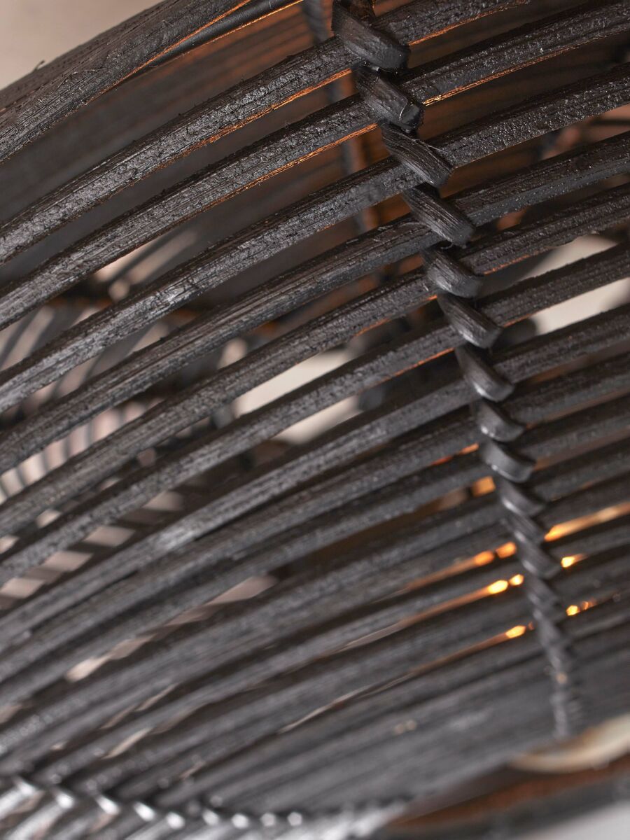 Deckenleuchte Tanami Scheibe S schwarz