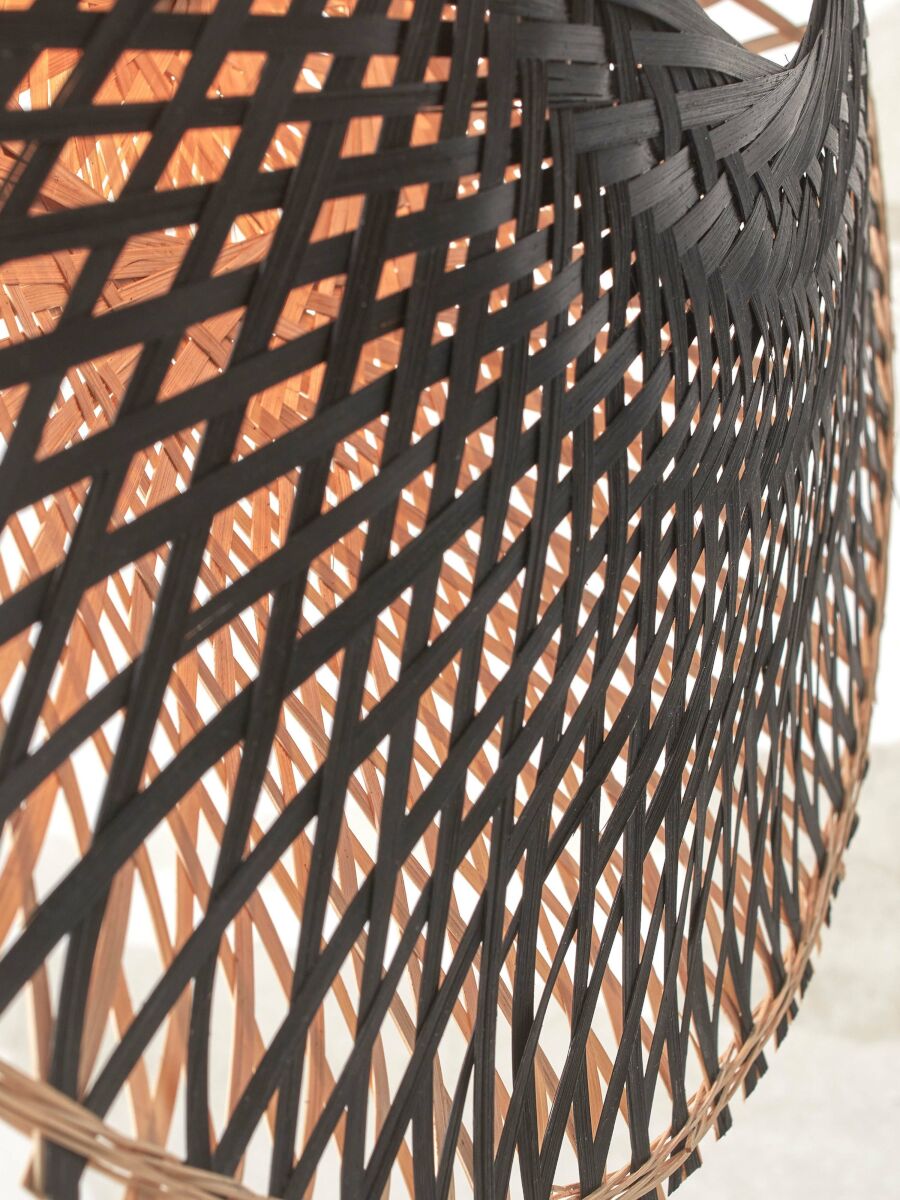 Wandleuchte Kalimantan naturzw 87 cm