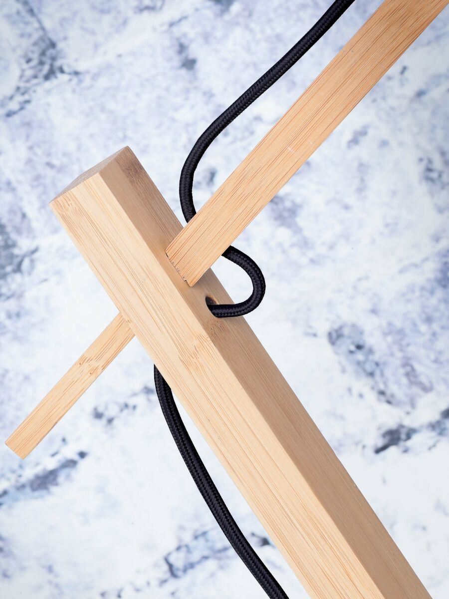 Stehleuchte Tahiti natur schwarz natur 45 cm