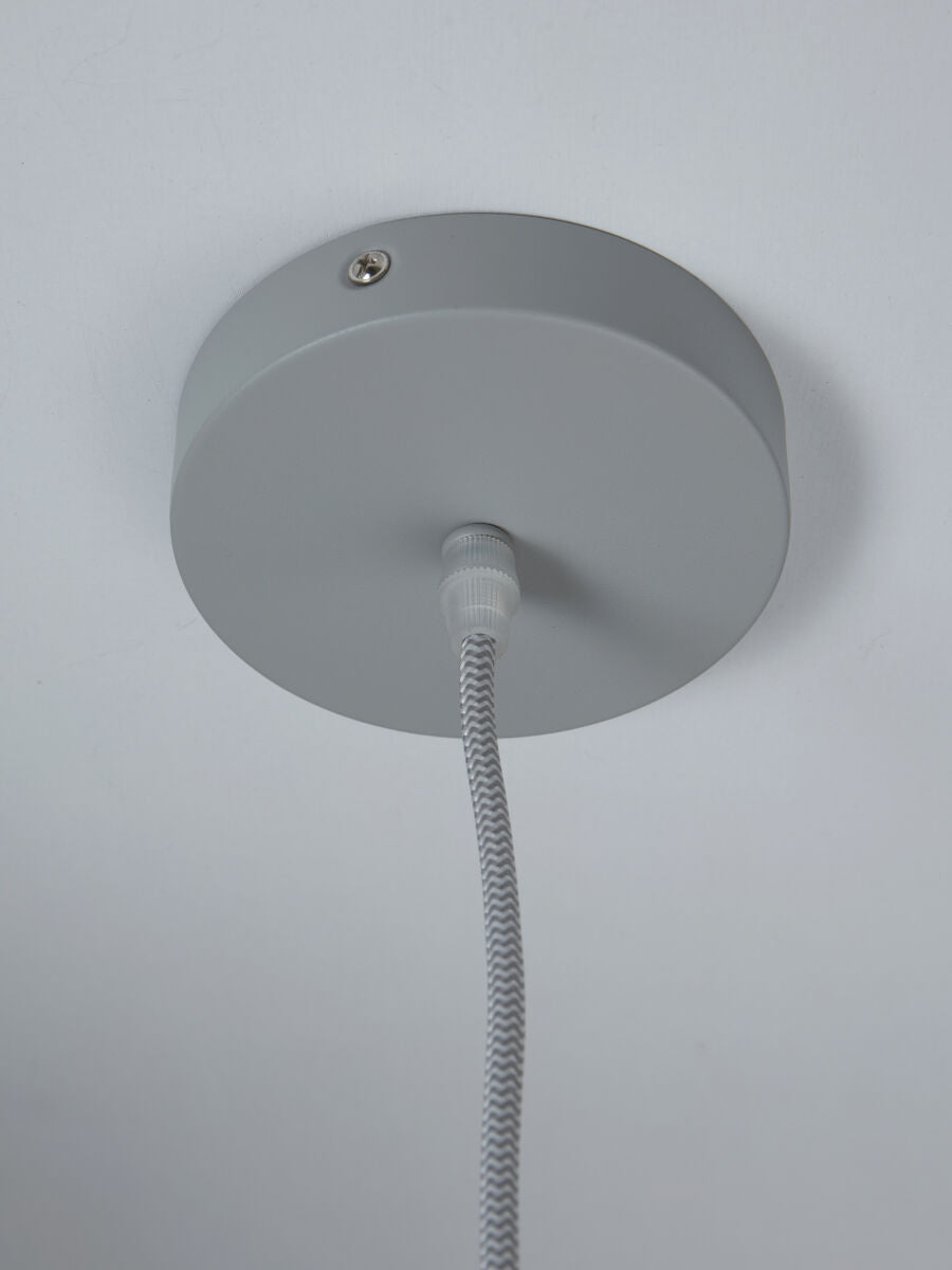 Hängelampe Bologna Farbe Grau