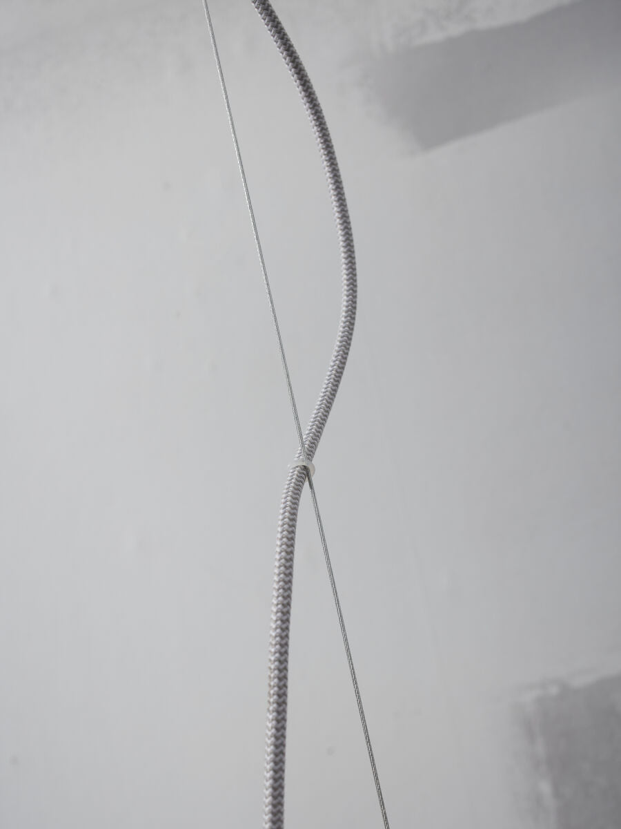 Hängeleuchte Glas Verona gerippt transparent