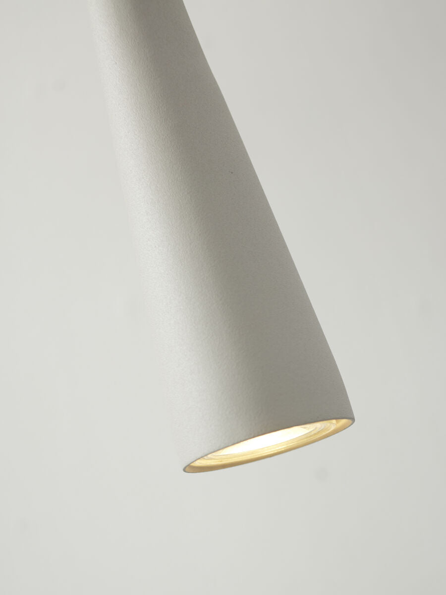 Hängelampe Bordeaux GU10 Hellgrau