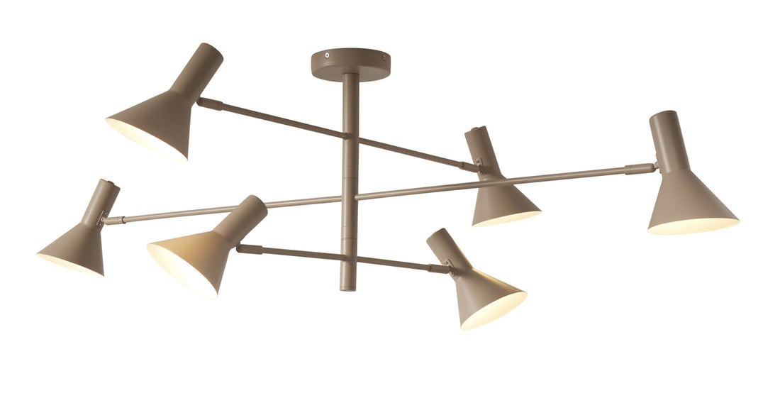 Deckenleuchte Izmir 3 armig sand