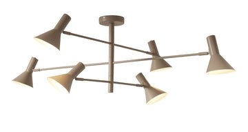 Deckenleuchte Izmir 3 armig sand