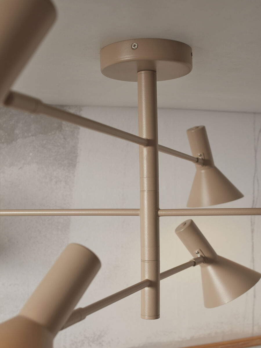 Deckenleuchte Izmir 3 armig sand