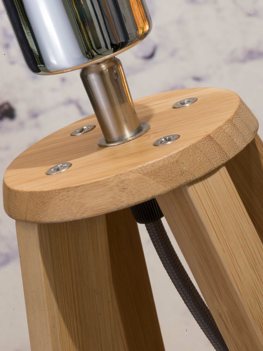 Tischleuchte Iguazu 4 Fuss natur30x16 natur