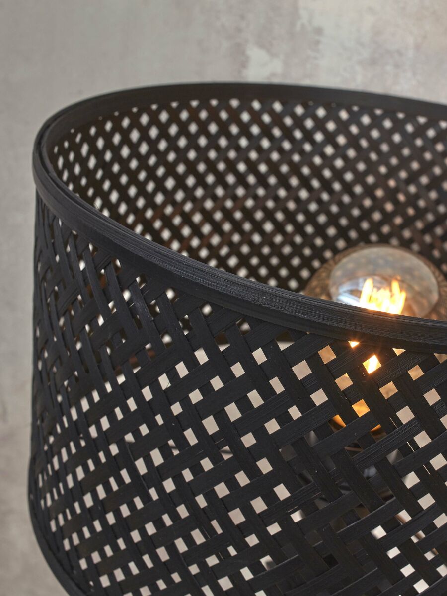 Stehleuchte Java 4 Fuss schwarz 50 cm