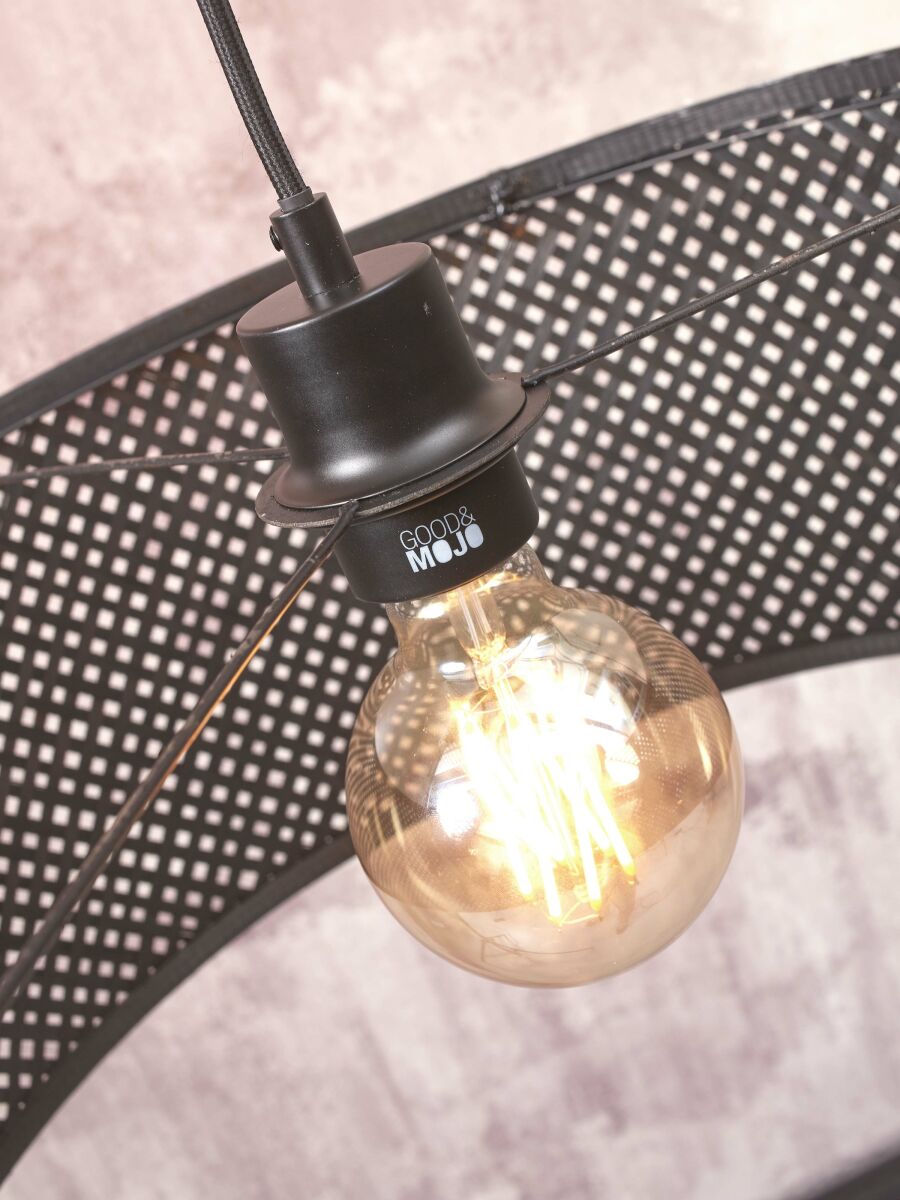 Stehleuchte Java XL schwarz 50 cm